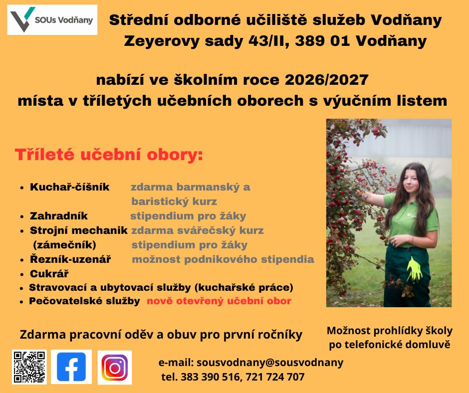 Obrázek - SOUs Vodňany