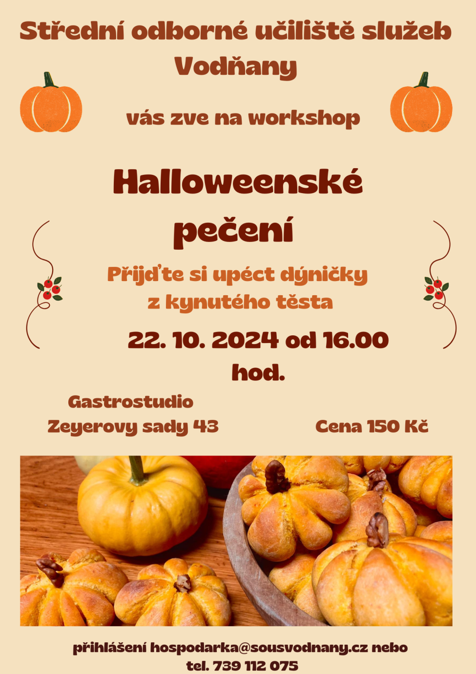 Obrázek - Workshop - Halloweenské pečení